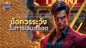 ข้อควรระวัง ในการเล่นสล็อต