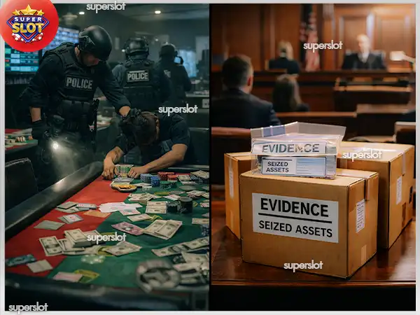 เว็บพนันถูกจับ เงินที่ยึดจะไปไหน