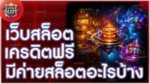 เว็บสล็อตเครดิตฟรี มีค่ายสล็อตอะไรบ้าง